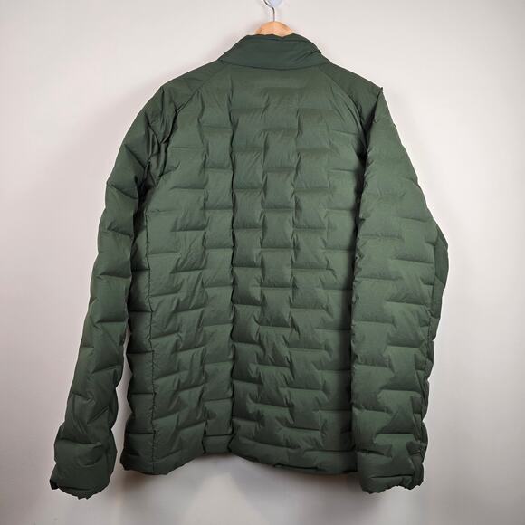 Mountain Hardwear Stretchdown Jacket Mens Size XXL Green Full Zip 700 Fill - Picture 5 of 5